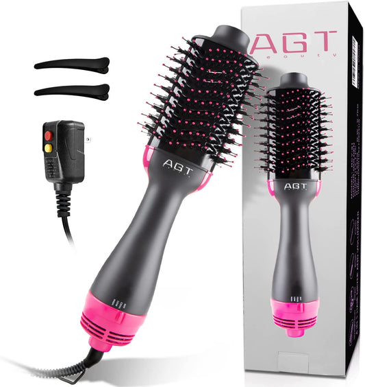 2 In 1 Hair Straightener Brush