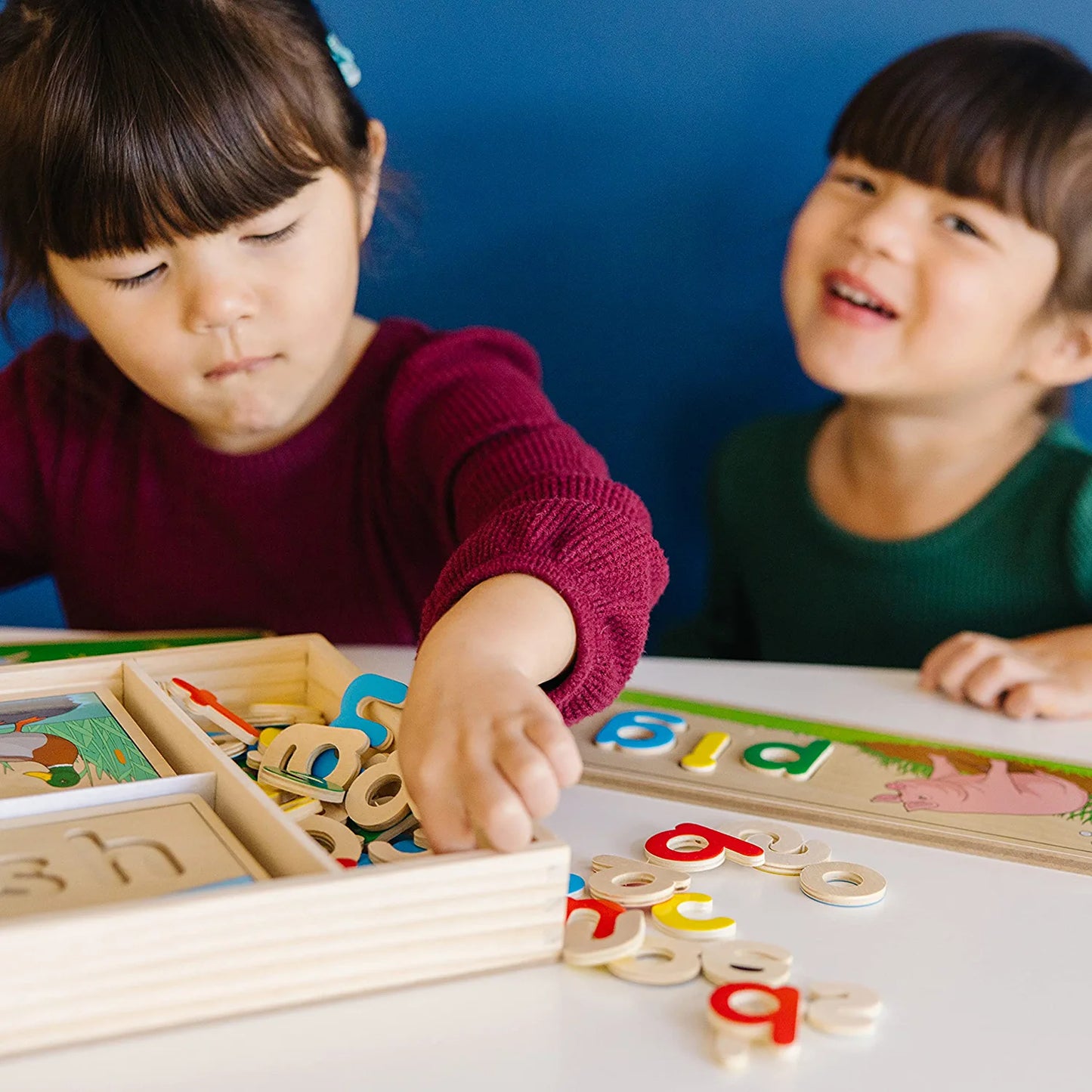 See & Spell Wooden Educational Toy