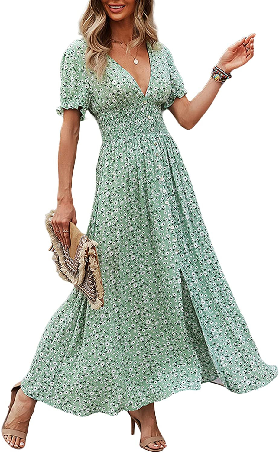 Siena Floral Midi Dress