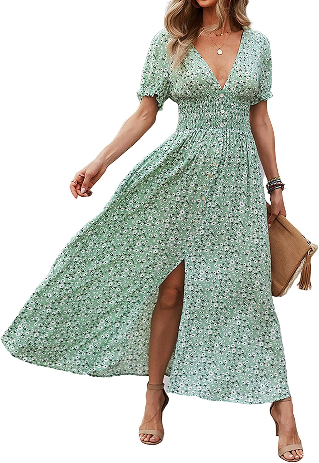 Siena Floral Midi Dress