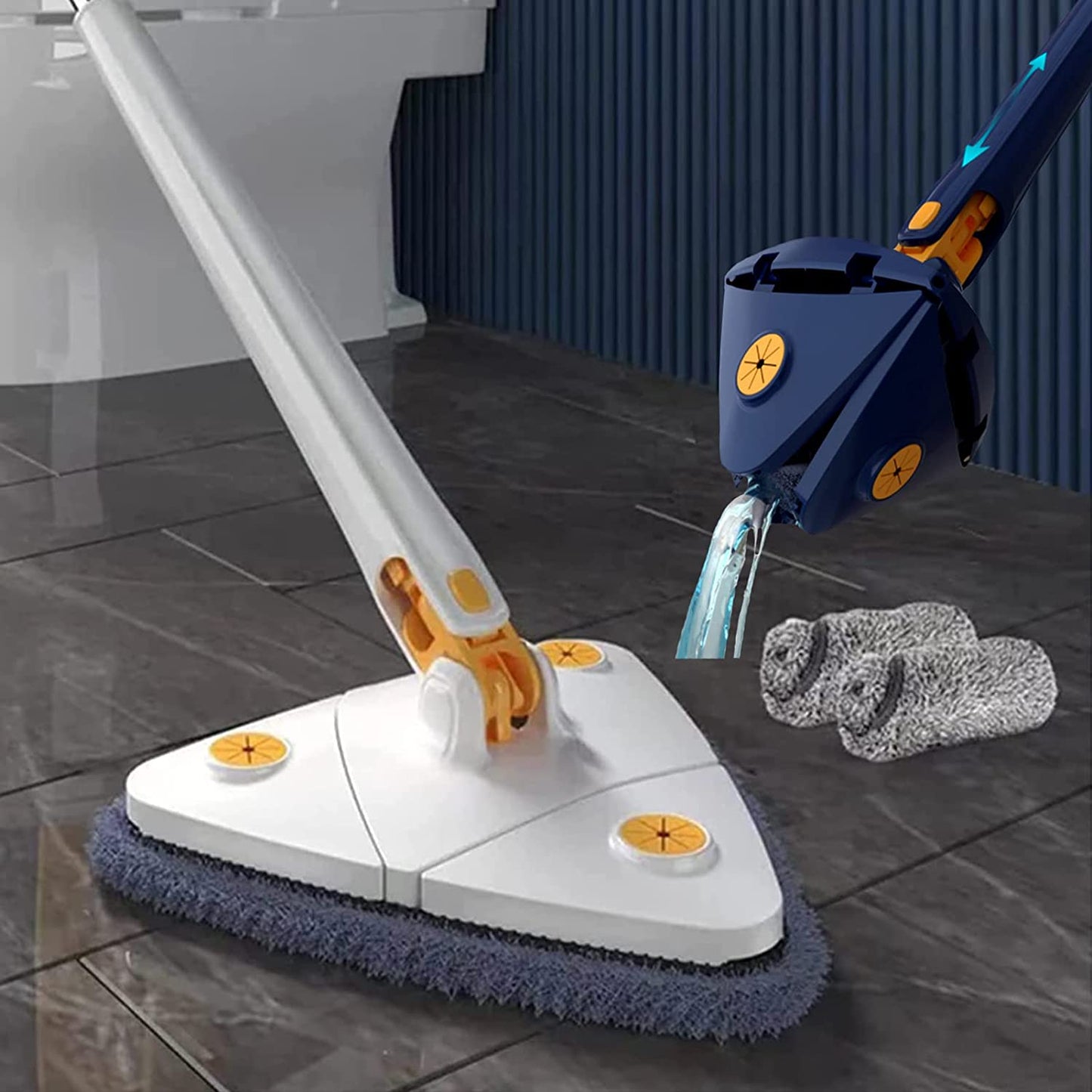 MagicMop™ - 360° Rotating, Adjustable