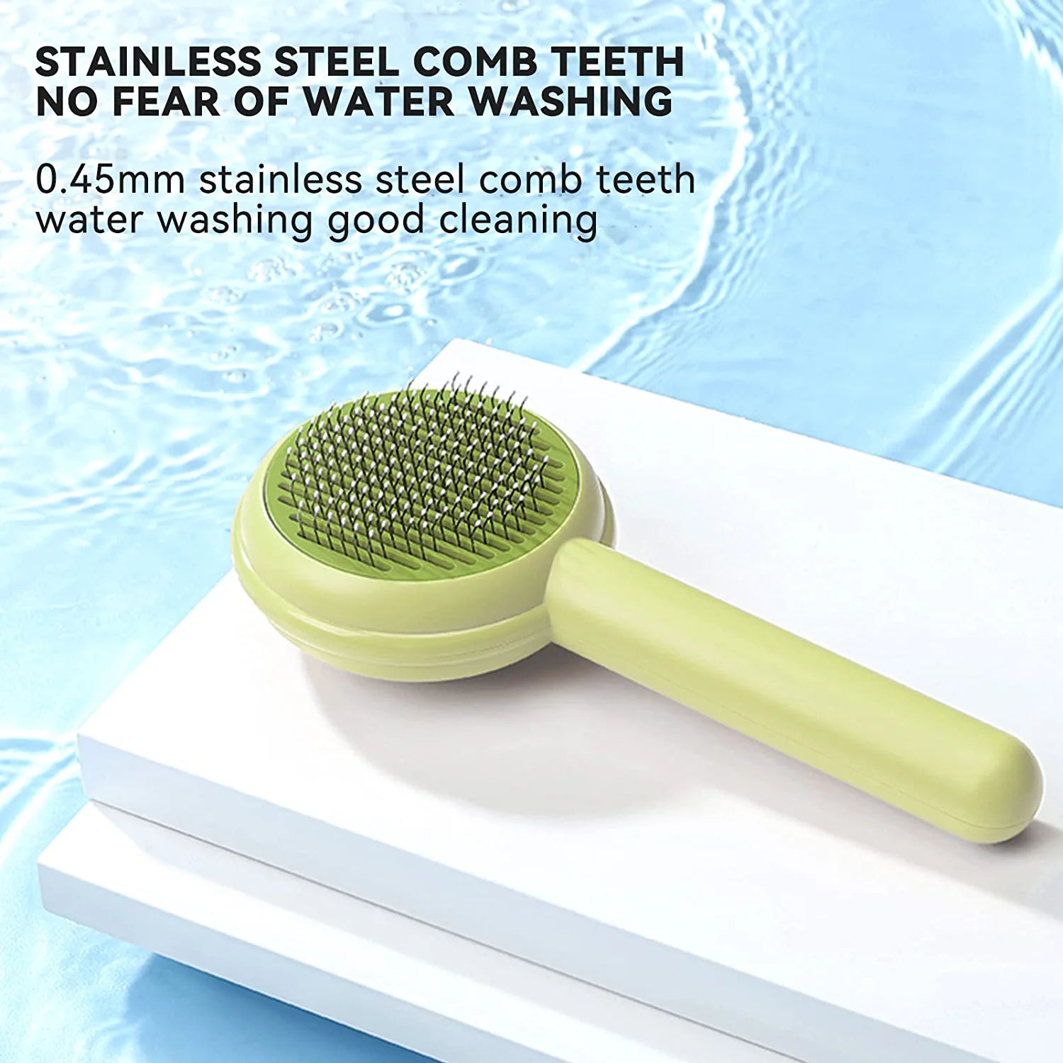 One-key Pet Hair Removal Brush