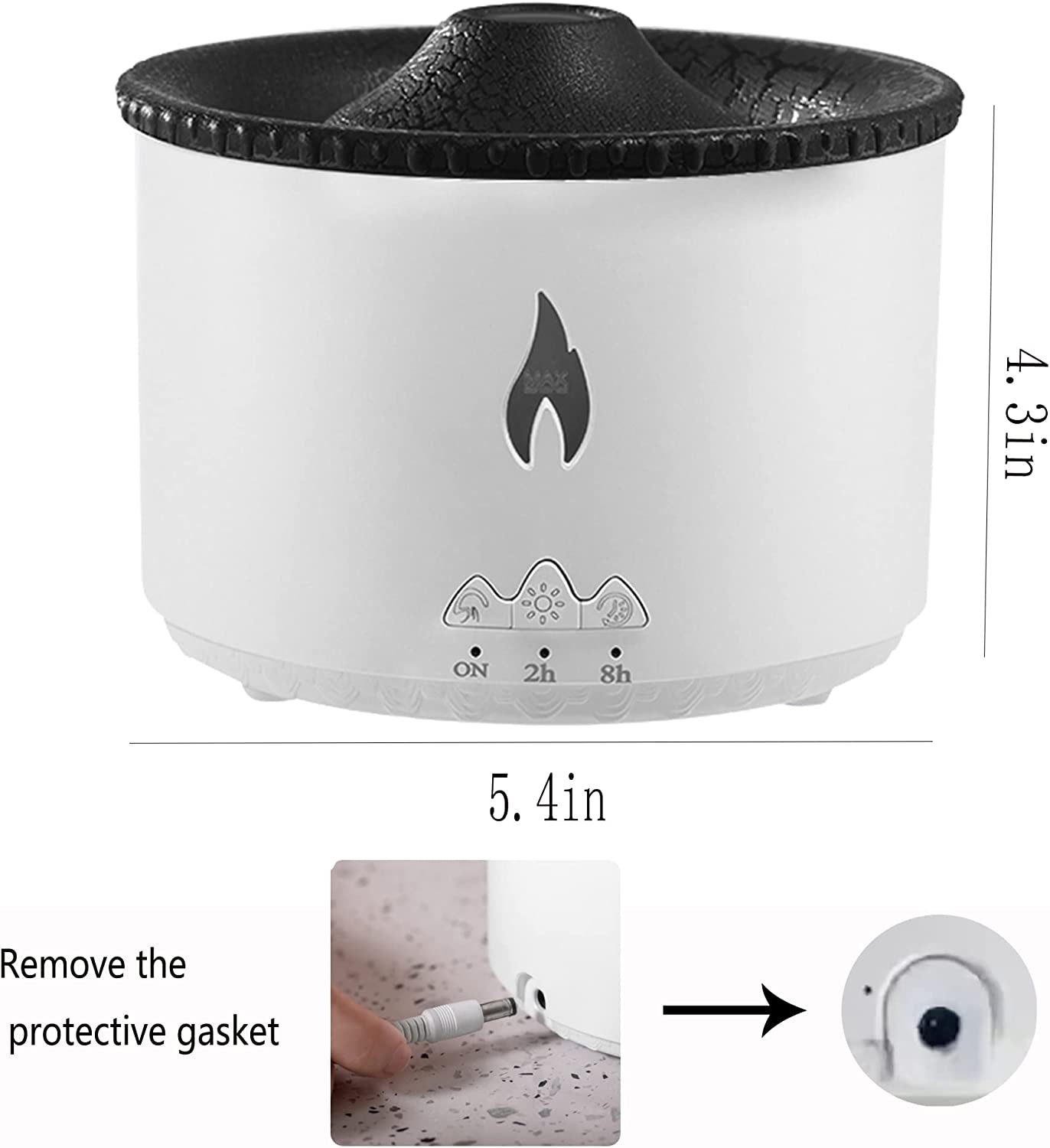 Volcanic Smoke Ring Humidifier