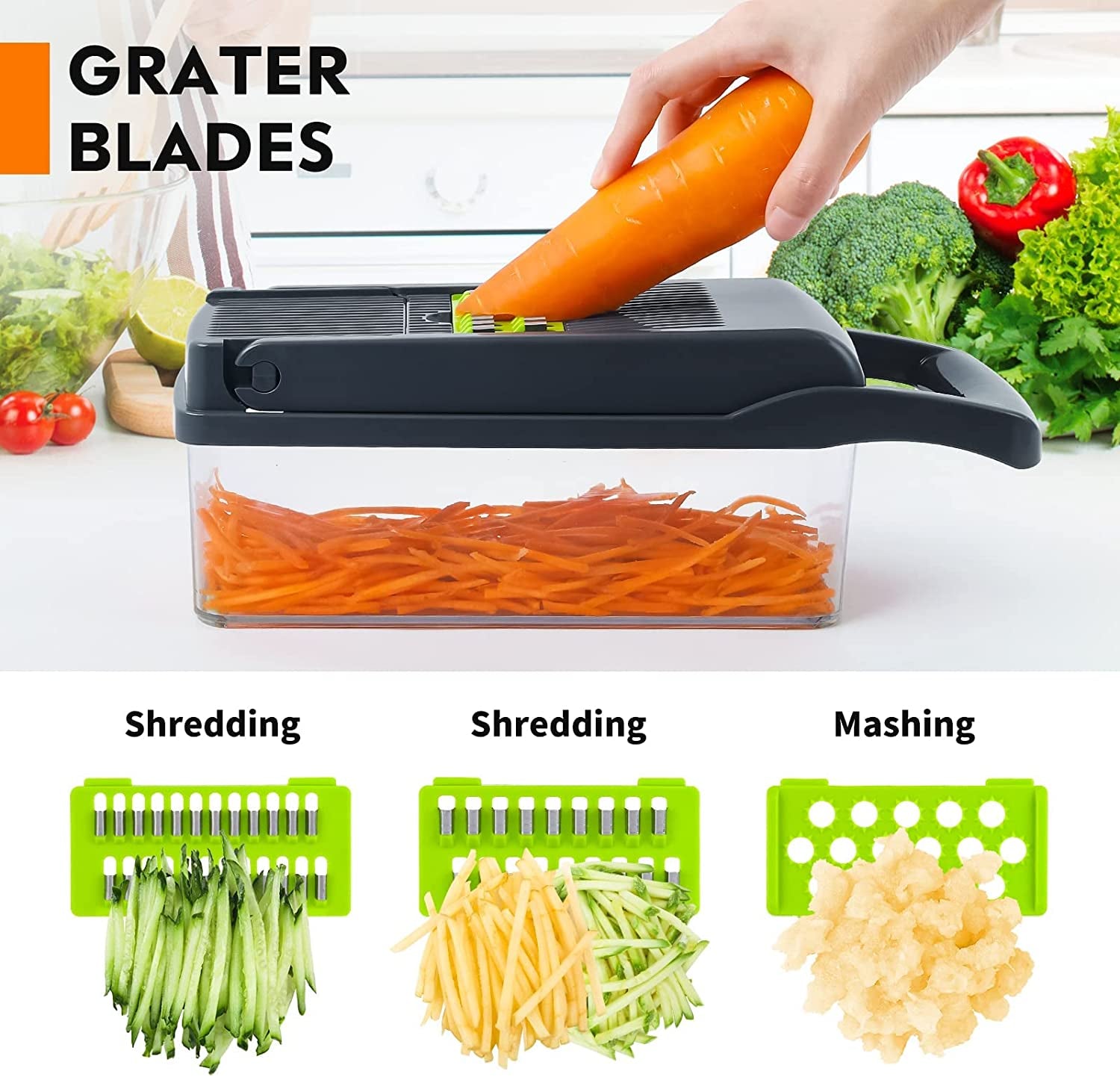 Spiralizer Vegetable Slicer Pro Food Chopper